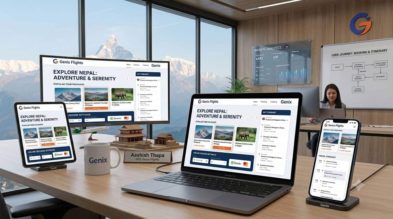 Website design in Nepal