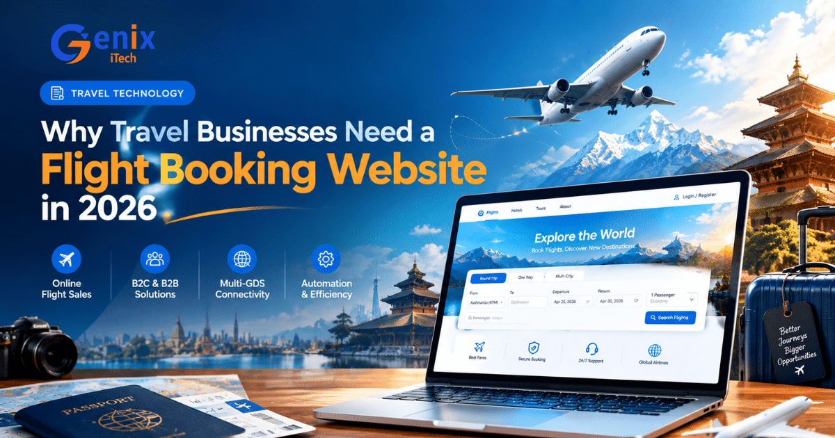 flight booking website for travel agency
